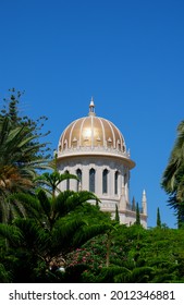 The Shrine Of The Báb And Bahai Garden On Mount Carmel In Haifa, Israel