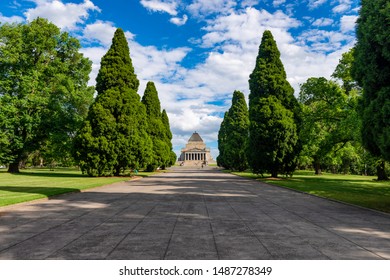 Shrine Of Remembrance In Melbourne