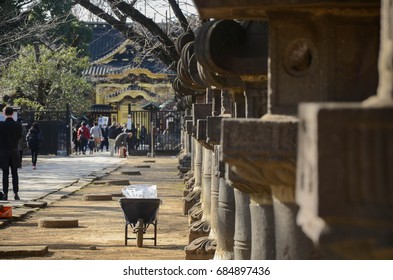 Shrine At Ueno Station