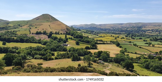 Shropshire Hills Overlooking Caer Caradoc 