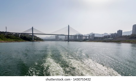 Shuangbei Bridge Shapingba District North Of Chongqing The Main City Along The Yangtze River