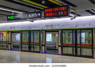 Shunde ,Guangdong ,China
May 8,2022
Guangzhou Metro Line7 Phase 1 West Extension To Shunde District, Foshan Opened On 1 May 2022