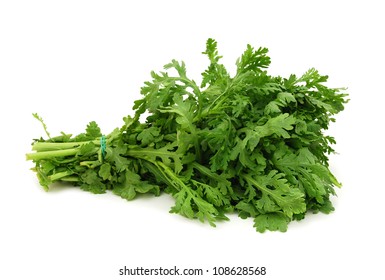 Shungiku Known Tong Hao Edible Chrysanthemum Stock Photo 108628568 ...