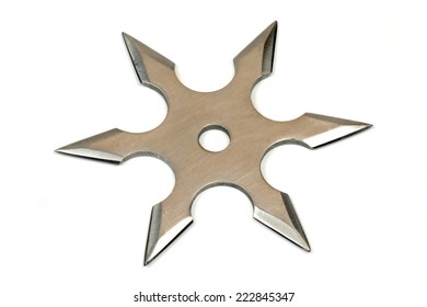 Shuriken Weapon Used By Japanese Fighter Stock Photo 222845347 ...