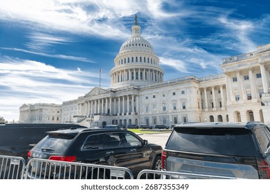 Shutdown barriers block access to the Capitol in the heart of Washington D.C