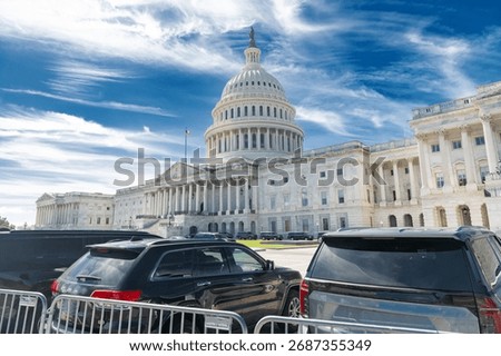 Shutdown barriers block access to the Capitol in the heart of Washington D.C