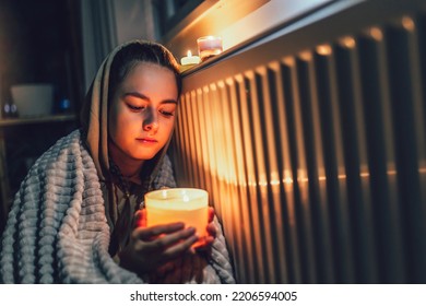 Shutdown of heating and electricity, power outage, blackout, load shedding or energy crisis, concept image. - Shutterstock ID 2206594005