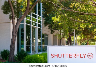 Shutterfly headquarters in Silicon Valley, high-tech hub of San Francisco Bay Area - Redwood City, California, USA - Circa, 2019