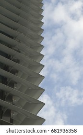 shutters at a facade