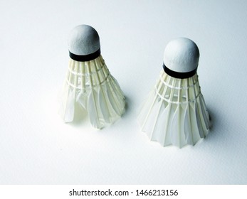 Shuttlecock On White Background Stock Photo 1466213156 | Shutterstock