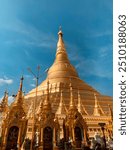 Shwedagon Pagoda in Yangon, Myanmar