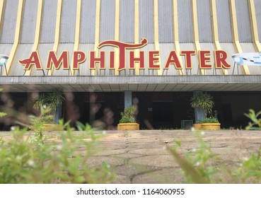 Siam Park City, Bangkok, Thailand : August 20th 2018 : AmphiTheater In Siam Park City