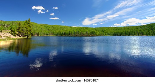 Sibley Lake In The Bighorn National Forest