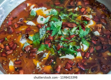 Sichuan Boiled Fish In Hot Chili Oil - Shui Zhu Yu Pian - Close Up