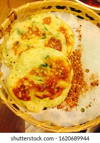 Sichuan Pancake Jianbing Close Up