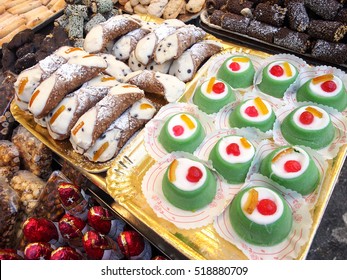 Sicilian Food: Cannoli And Cassata.