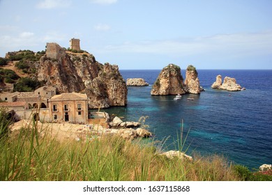 Sicily,Trapani, Scopello 14/07/2008, the coast and the stacks. - Shutterstock ID 1637115868