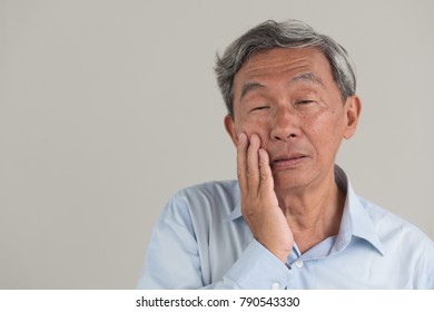 Sick Old Senior Man Toothache Dental Stock Photo 790543330 | Shutterstock