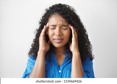 Sickness Bad Health Condition Concept Frustrated Stock Photo 1159669426 ...