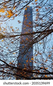 Sid View Of The St. Louis Arch In The Fall