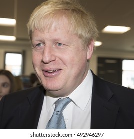 Sidcup,UK,March 3rd,2016,Boris Johnson,MP, Attends Sidcup Grammar School 6th Form Opening