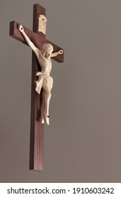 Side Angle Of Crucifix Cross