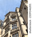 Side angle view of The Biltmore Estate in Asheville, North Carolina