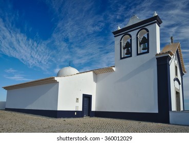 Side Of The Church Of St. Anthony In Castro Marim, Algarve, Portugal