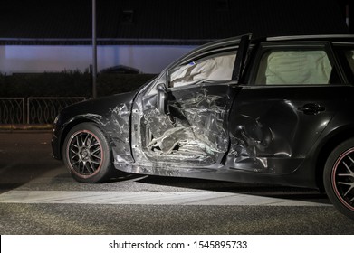 Side Collision In An Accident, Car Total Loss