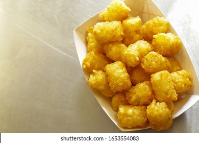 A Side Dish Of Tater Tots.