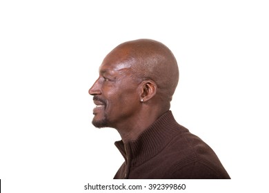 Side Profile Of An Older Man