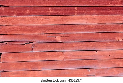 Side Of Red Barn Backdrop