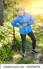 Side Stitch - Woman Runner Side Cramps