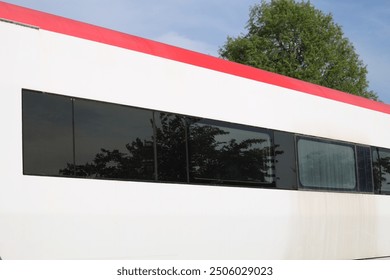 A Side of a Train Car