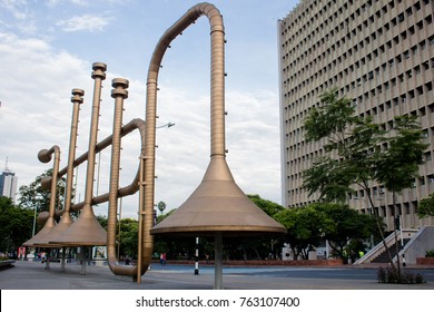Side of the Trumpet Jairo Varela, Cali, Colombia