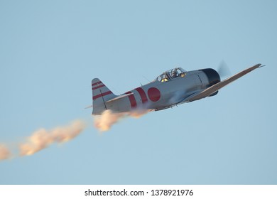 Side view of a A6M 
