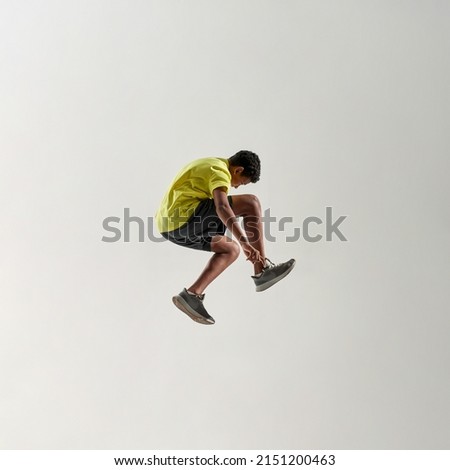 Similar – Image, Stock Photo brown haired man posing