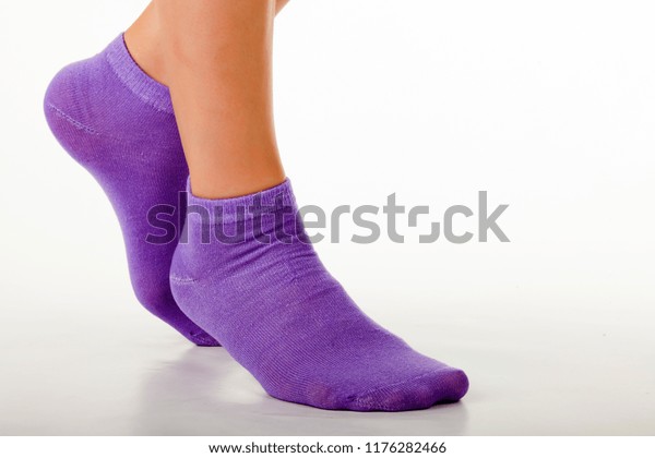 Side View Beautiful Human Foot Dressed Stock Photo 1176282466 ...