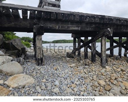 Similar – Image, Stock Photo rocky beach section with hotel facilities panorama on the coast of Benalmádena, in Andalusia, Spain