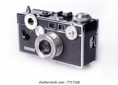 Side View Classic Film Rangefinder Camera Stock Photo 7717168 