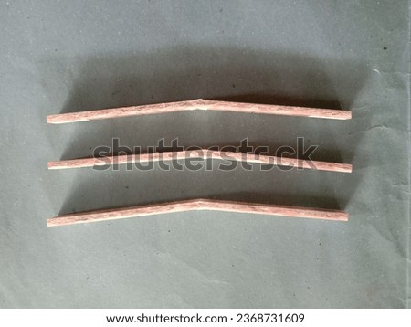 side view of flexy and fiber composite specimens after bending tests. to determine the properties of the material