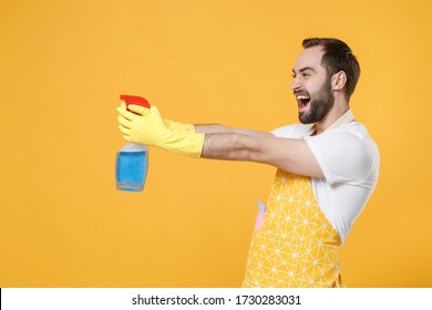 5 268 Cleaning Man Funny Images Stock Photos Vectors Shutterstock   Side View Funny Young Man 260nw 1730283031 