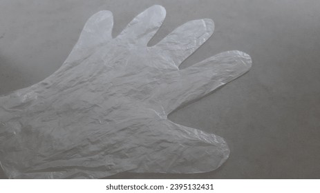 side view: Handy hygiene, Disposable gloves, a simple and effective choice for clean hands in a moment's notice. - Shutterstock ID 2395132431