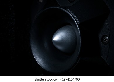 speakers emitting high pitched sound