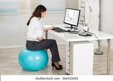 Exercise Ball Images Stock Photos Vectors Shutterstock