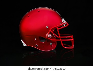 red helmet football