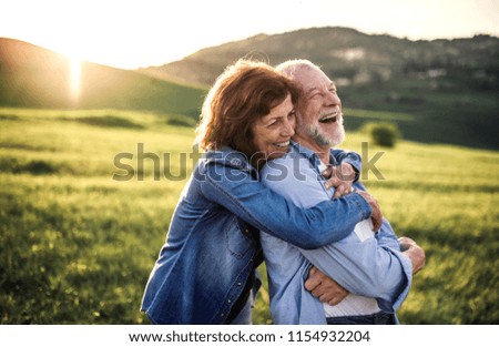 Similar – Image, Stock Photo affection Sky