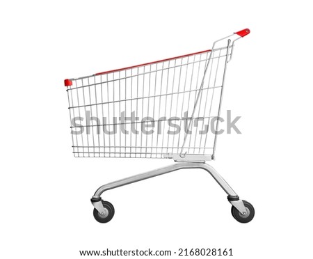 Similar – Image, Stock Photo Shopping cart wheel