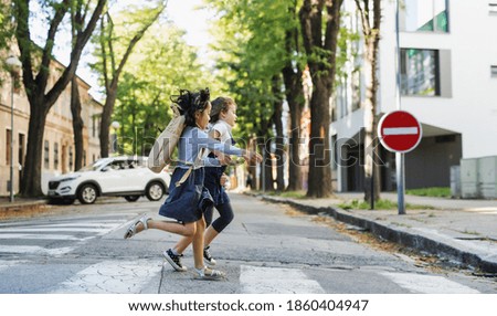 Similar – Image, Stock Photo Cross on the road from Dingl, Northern Ireland