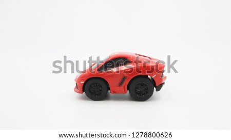 side view supercar toys